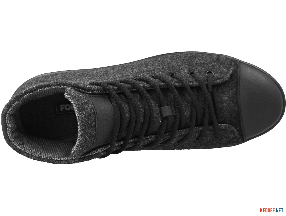 Цены на The Forester men's sneakers Dark Grey Wool 132125-39 (Dark grey)