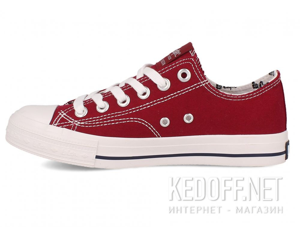 Red canvas shoes Lee Cooper LCW-21-31-0099L купить Украина