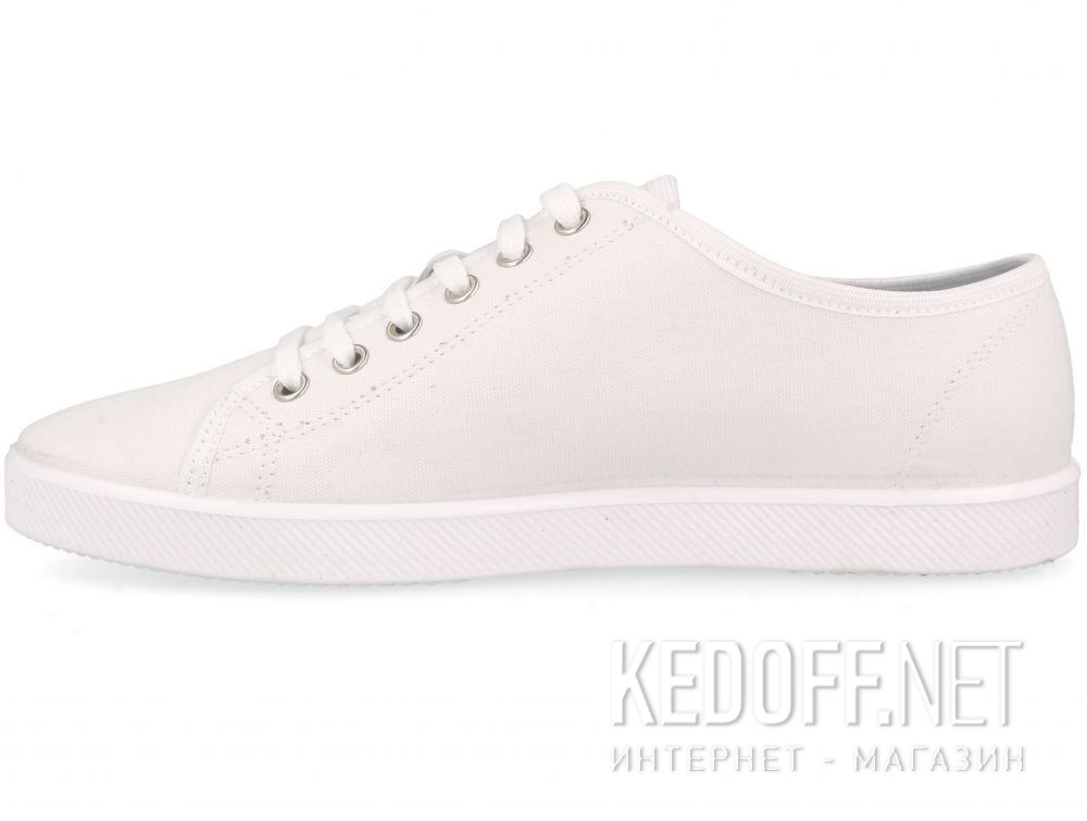 Оригинальные White sneakers Las Espadrillas All White 6099-1313
