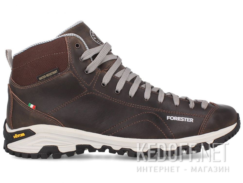 Чоловічі черевики Forester Brown Vibram 247951-45 Made in Italy купити Україна