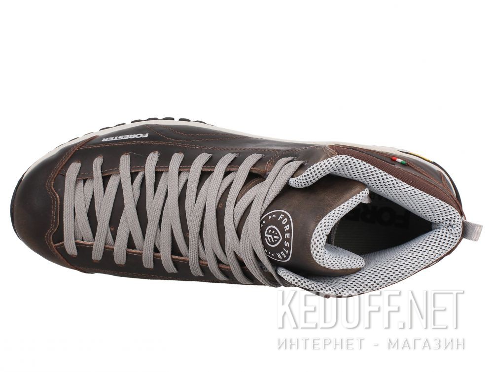 Чоловічі черевики Forester Brown Vibram 247951-45 Made in Italy описание