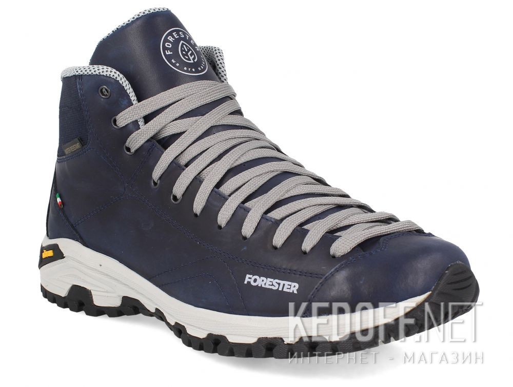 Купити Чоловічі черевики Forester Navy Vibram 247951-89 Made in Italy
