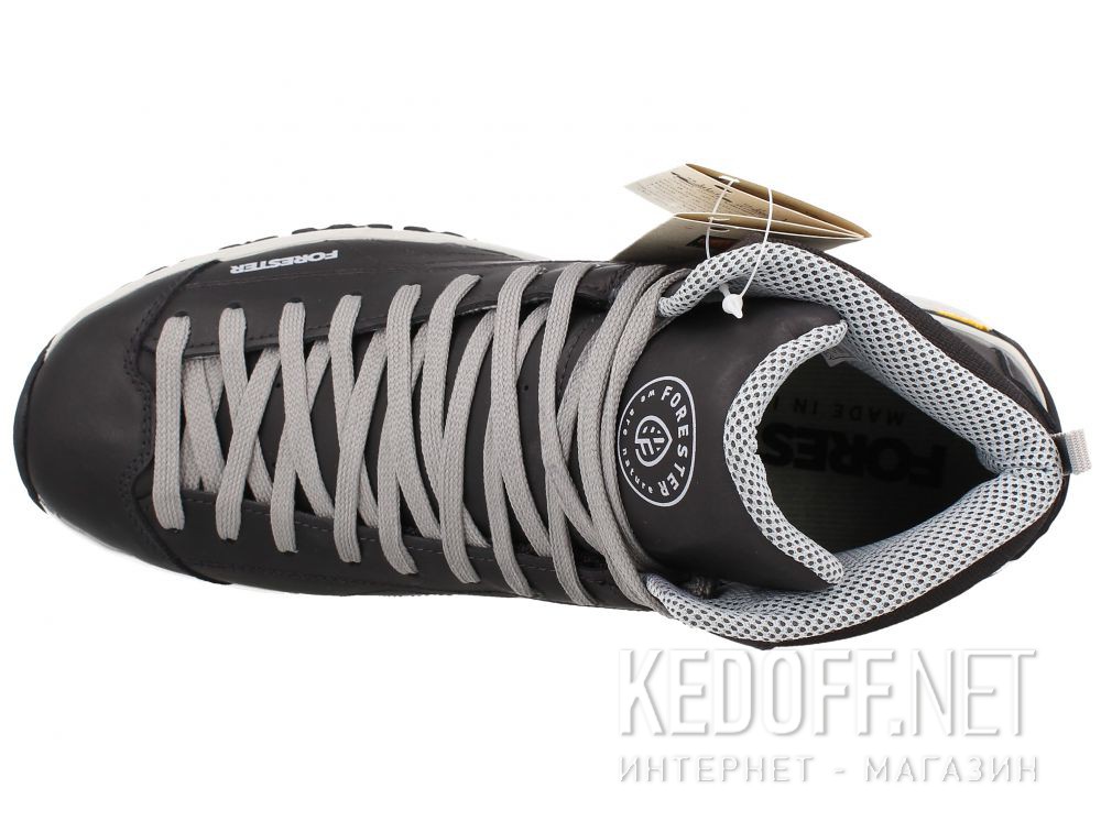 Мужские ботинки Forester Black Vibram 247951-27 Made in Italy описание
