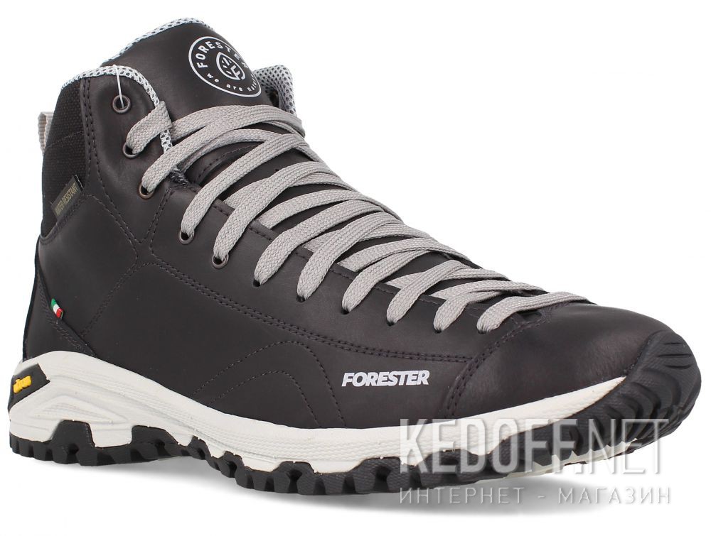 Мужские ботинки Forester Black Vibram 247951-27 Made in Italy все размеры