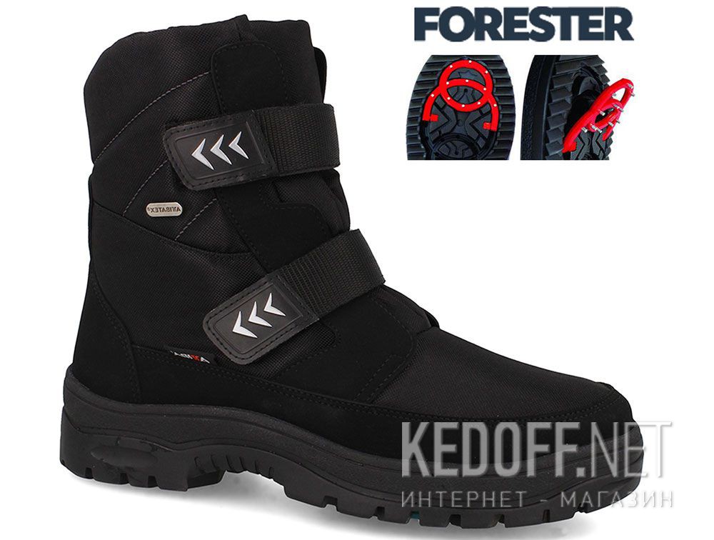 Купить Мужские ботинки лёдоходы Forester Attiba OC System 53610-27 Made in Europe
