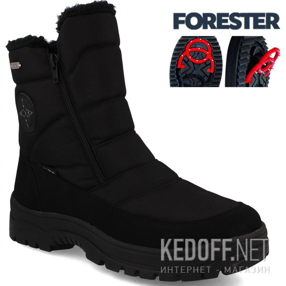 Доставка Чоловічі черевики зимоходи Forester Attiba 58403-27 OC System