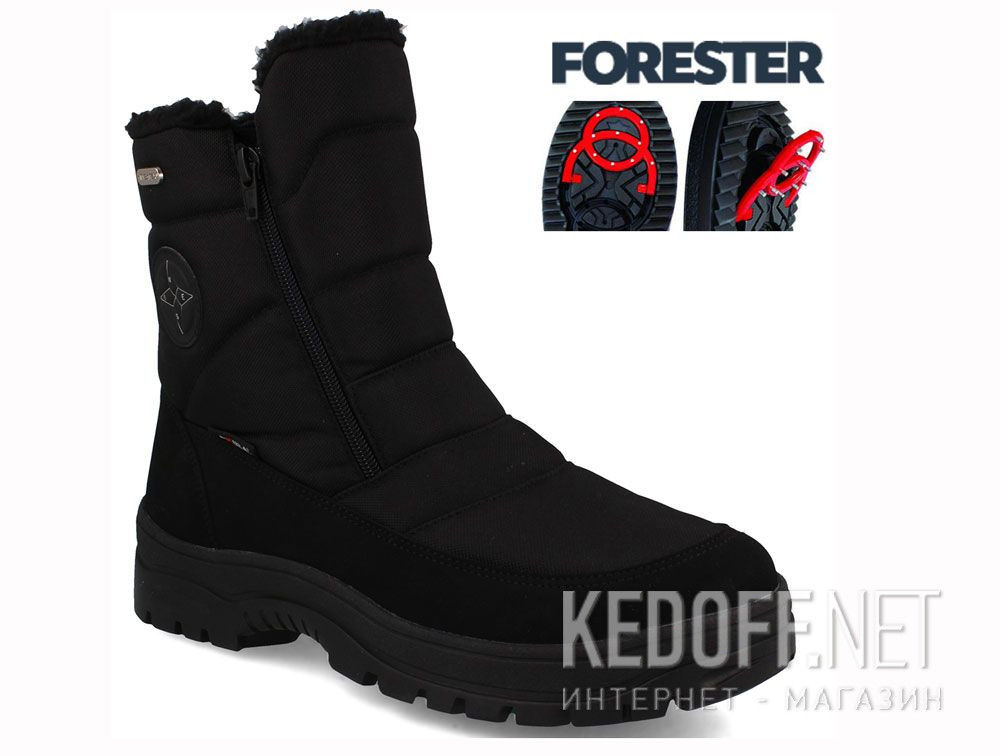 Мужские ботинки зимоходы Forester Attiba 58403-27 OC System купить Украина