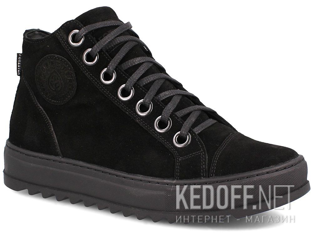 Add to cart Mens Forester Black Suede 70127-127