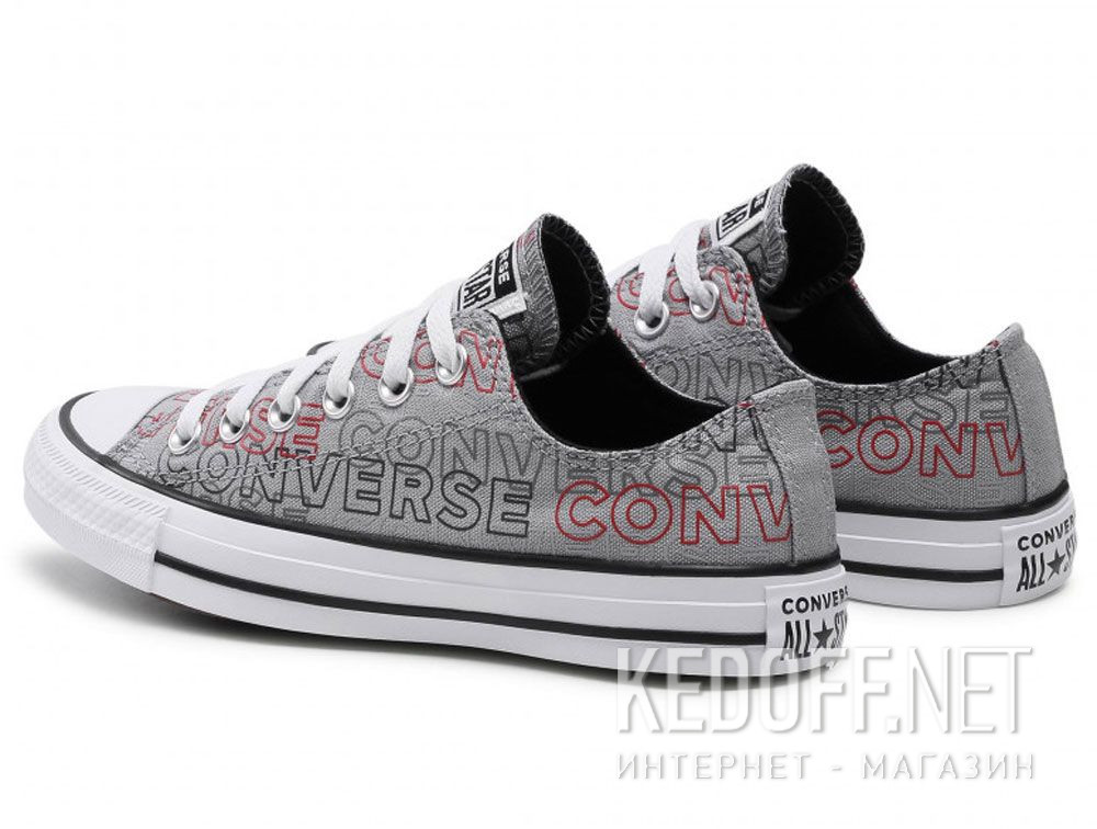 Мужские кеды Converse Chuck Tailor All Star Wordmark Print low 170109C купить Украина