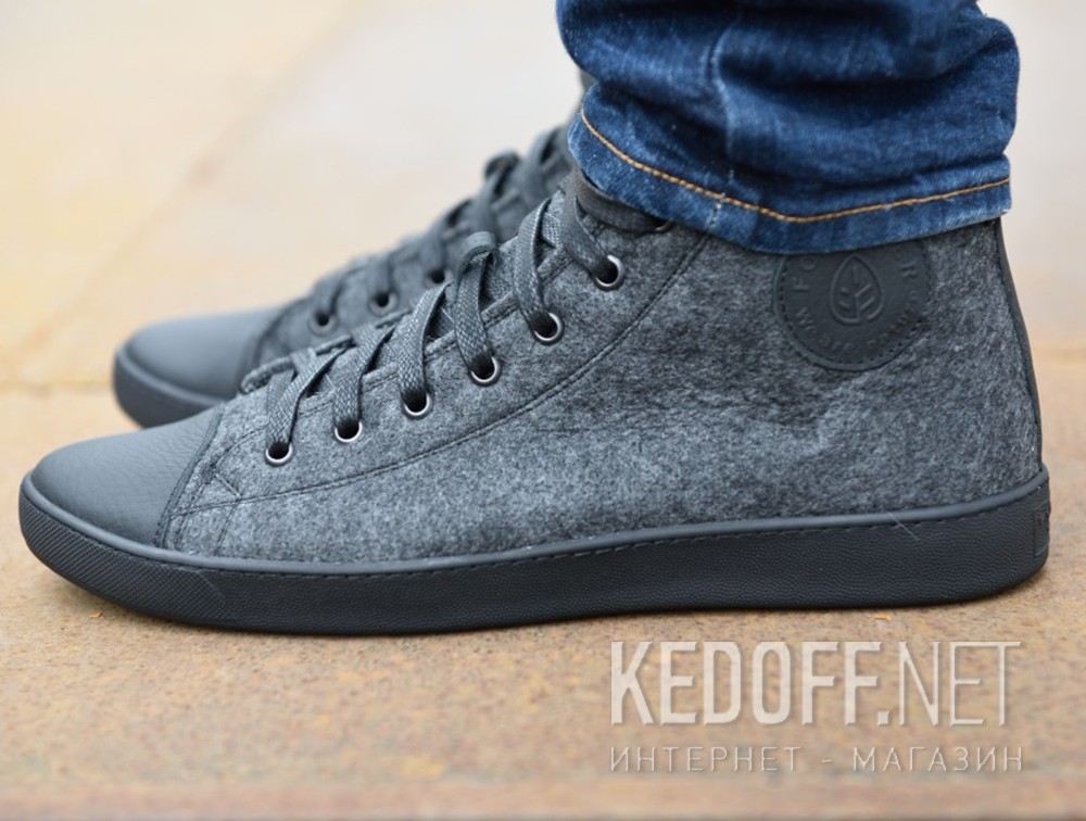 The Forester men's sneakers Dark Grey Wool 132125-39 (Dark grey) доставка по Украине