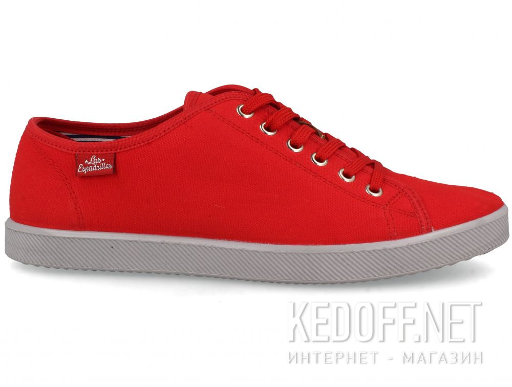Mens sneakers Las Espadrillas Eco Soft 6099-47 Red Slim  купить Украина