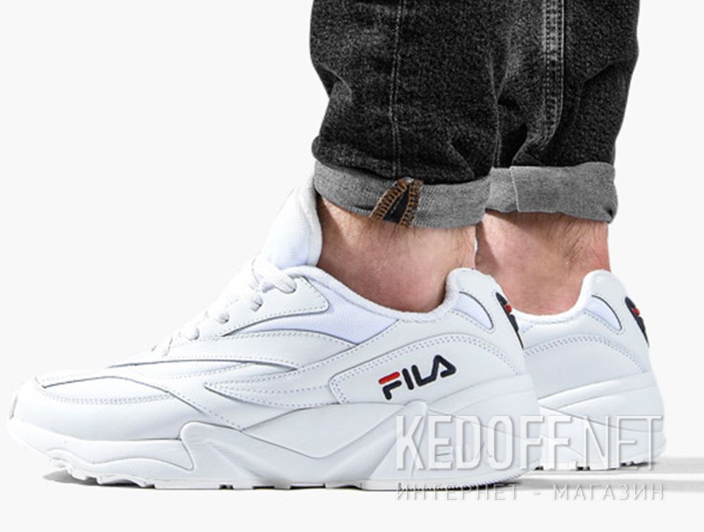 Delivery Mens sneakers Fila V94M Low 1010571 1FG White