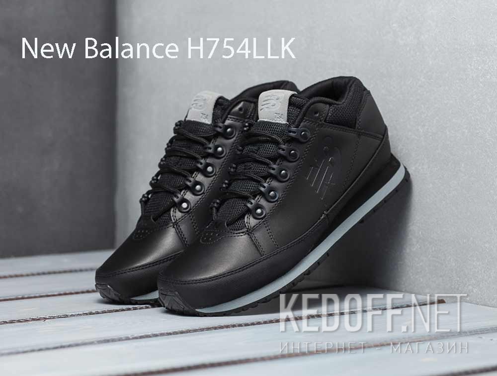 Мужские кроссовки New Balance H754LLK Чёрные доставка по Украине