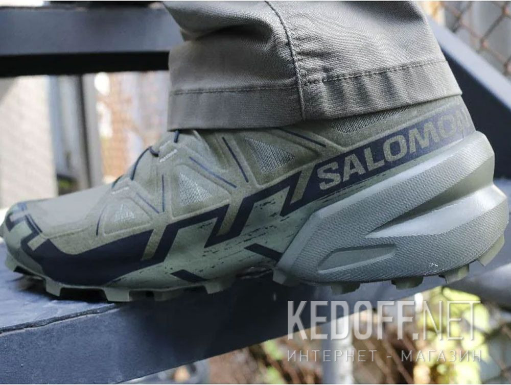 Men's sportshoes Salomon 471612 Speedcross 6 Forces Khaki  доставка по Украине