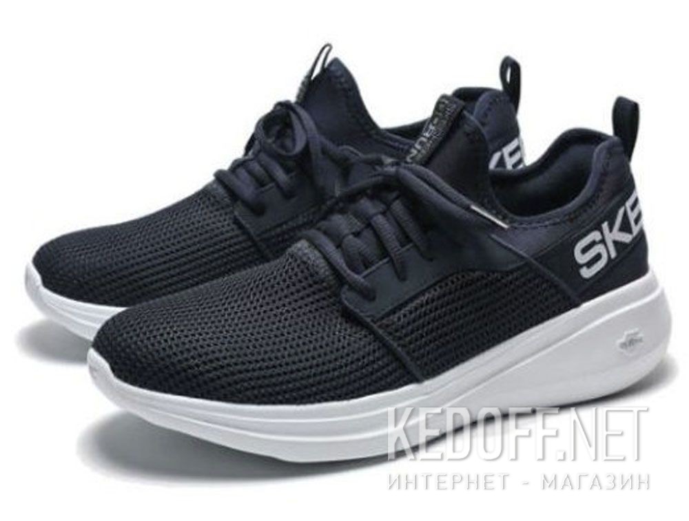 Mens sneakers Skechers Valor 55103NVY Dark blue mesh купить Украина