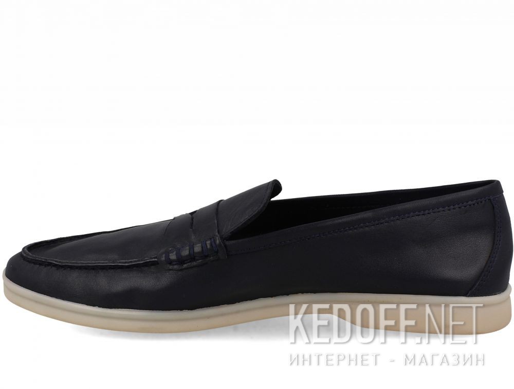 Men's loafers Forester Alicante 3681-89 Navy Leather описание