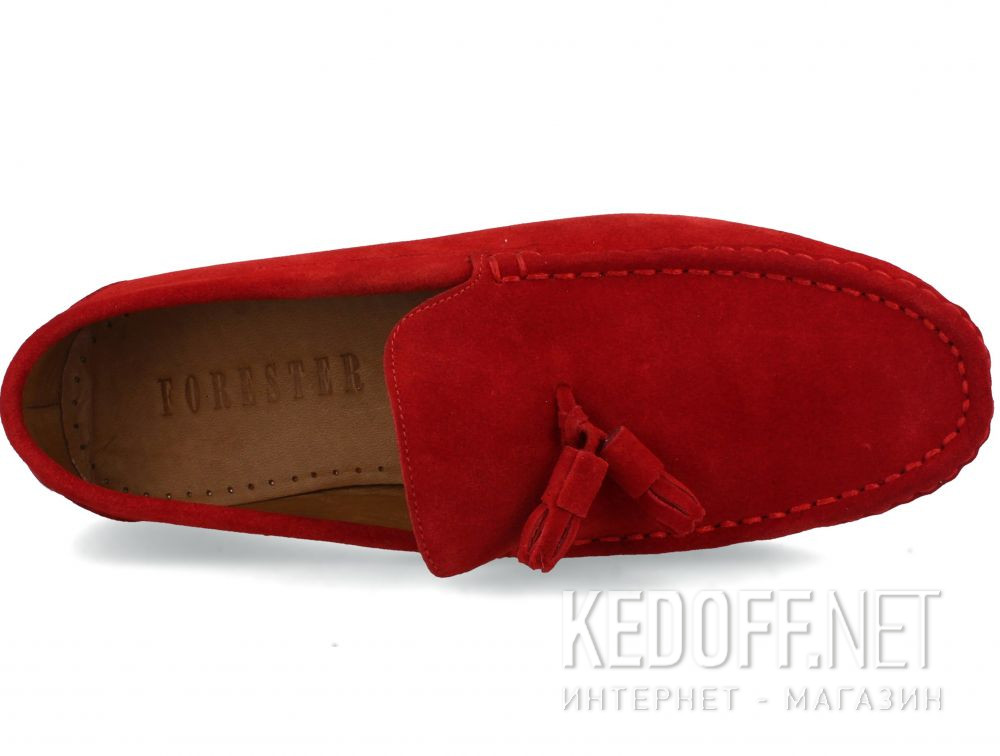 Mens Tods moccasins Forester Red Horween 3544-47 описание