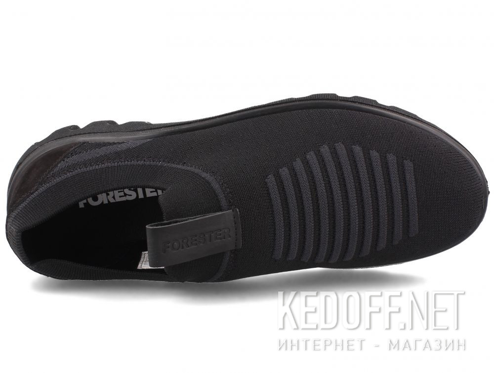 Чоловічі кросівки Forester Knit 7282-27 Black все размеры
