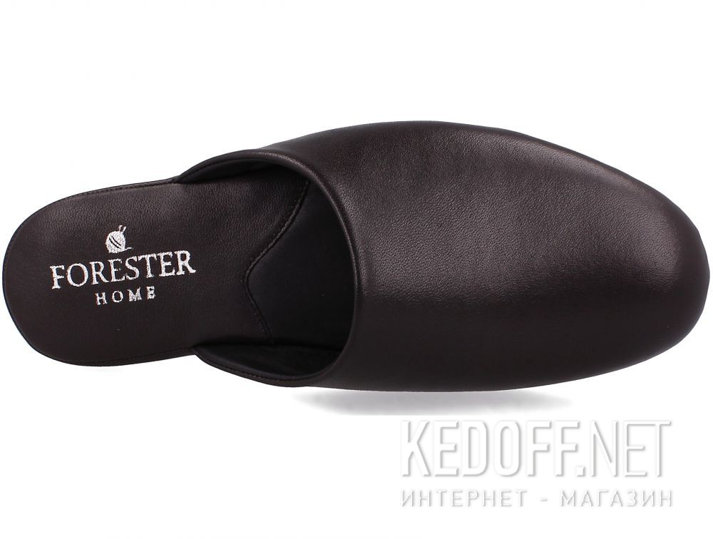 Mens Slippers Forester Home 771-452 Dark Brown описание