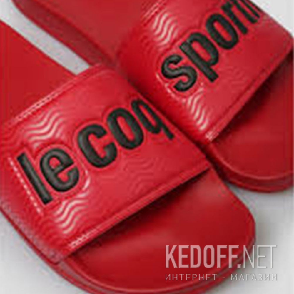 Mens Slippers Le Coq Sportif LCS Slide Sport 1821398 описание