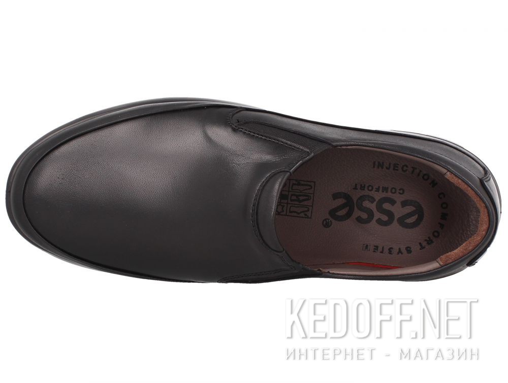Мужские туфли Esse Comfort  28611-01-27 Чёрные описание