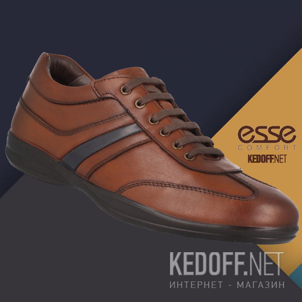 Чоловічі туфлі Esse Comfort 23093-01-45 доставка по Украине