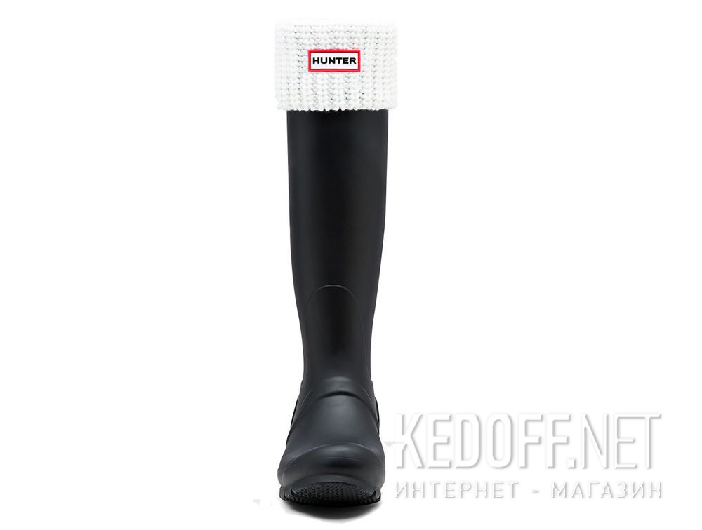 Hunter socks Half Cardigan Boot S WHITE UAS3004AAC купить Украина