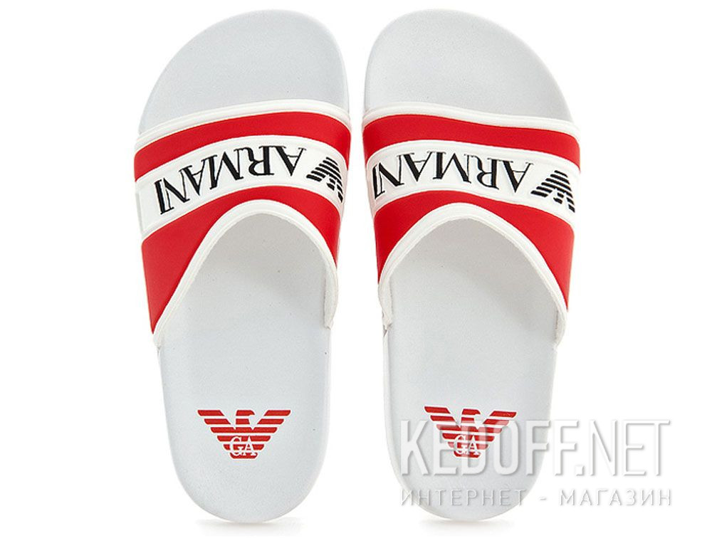 Add to cart Slippers Armani 4519-13 (red/white)
