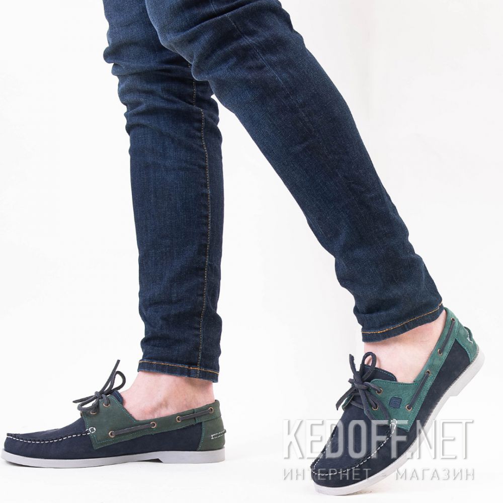 The Forester 5037-22 shoes (Navy/green) доставка по Украине