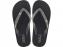 Men's flip flops Las Espadrillas 7201-27 Made in Italy (black)