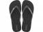 Men's flip flops Las Espadrillas 7223-27 Made in Italy (black)