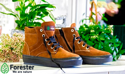 Замшевые ботинки-Forester