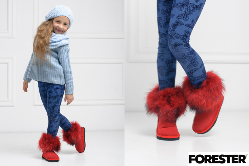 ugg with natural fur-forester
