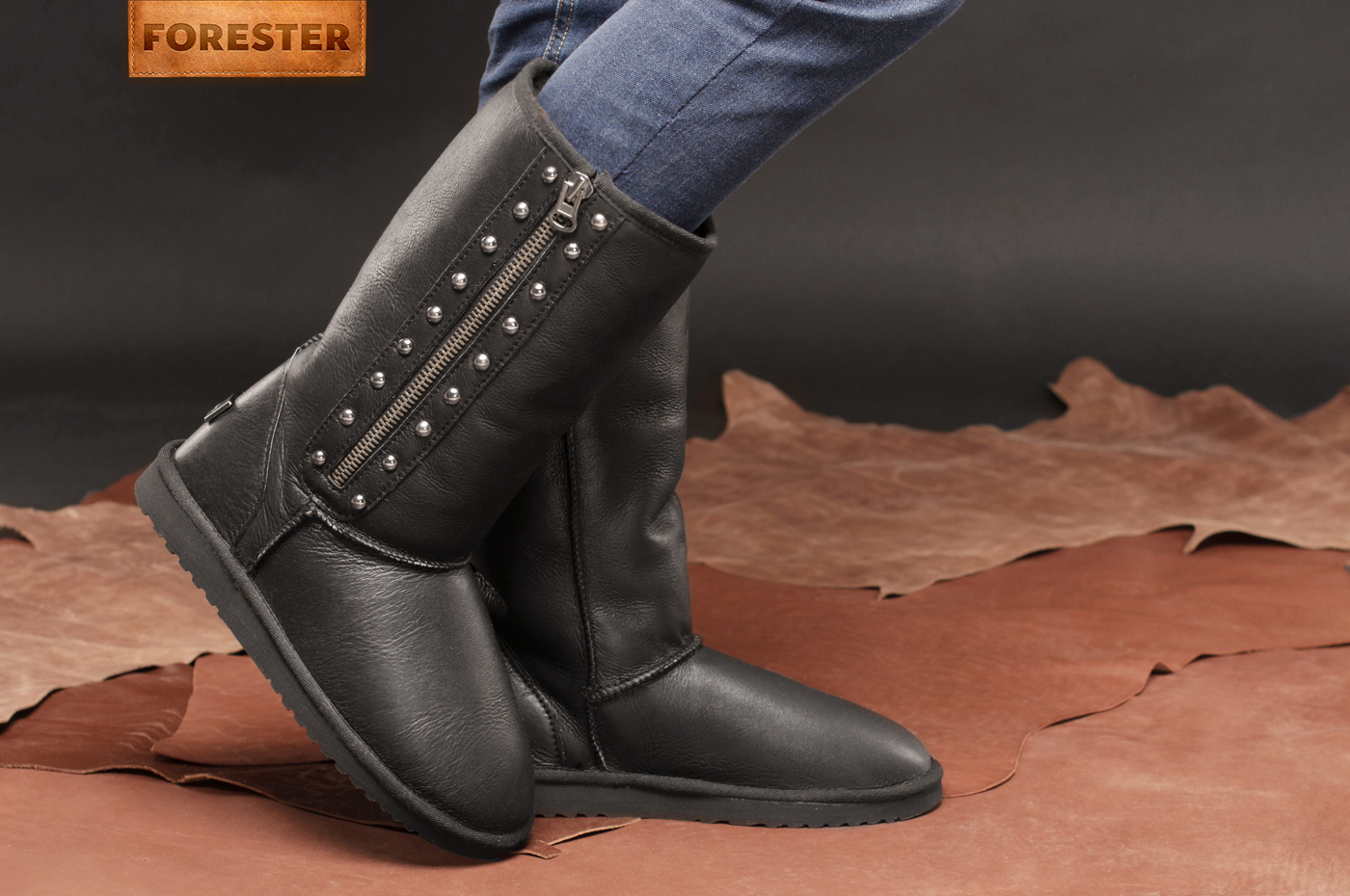 online shop-Sheepskin boots-forester