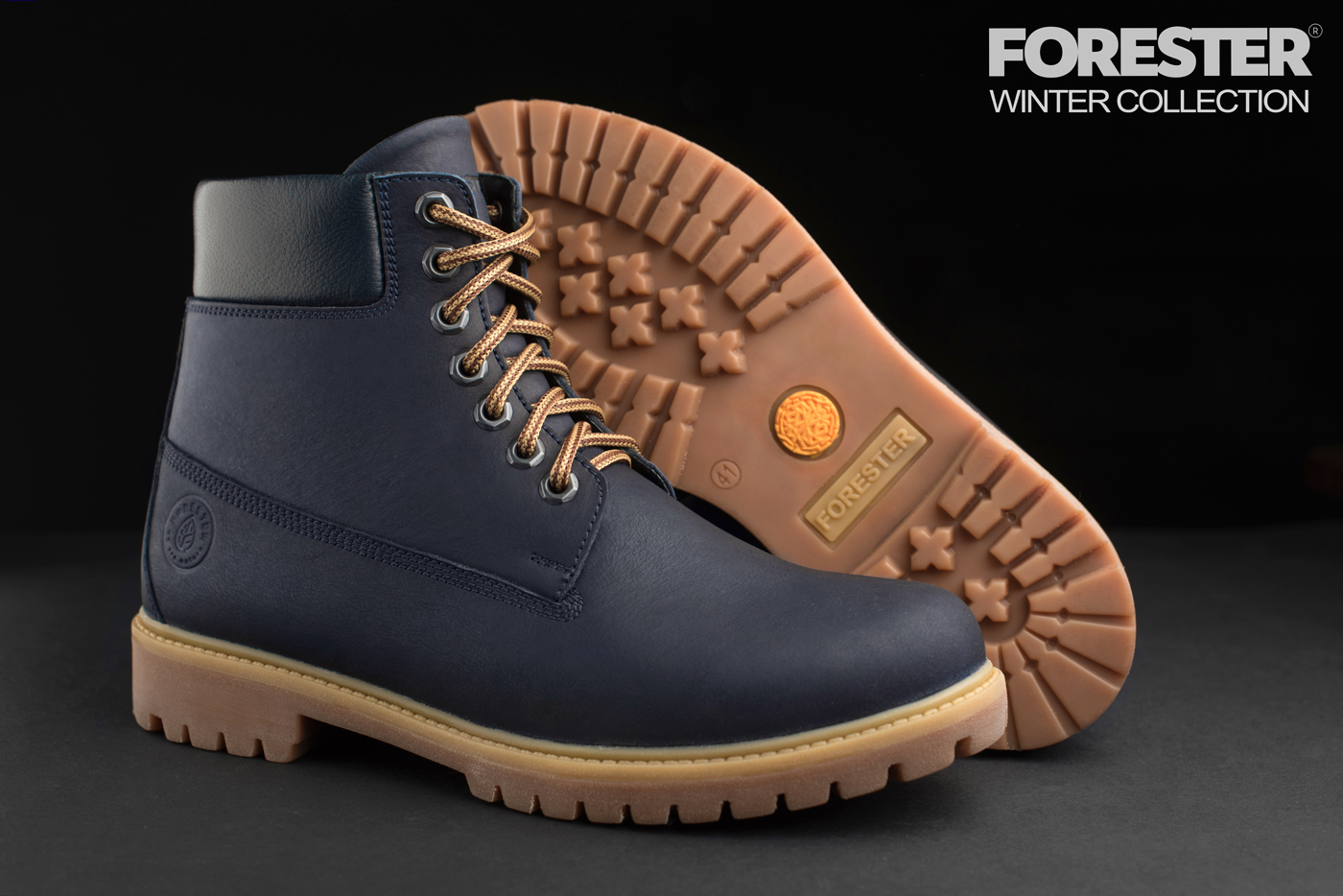 Купити чоловічі черевики Forester 7752-155