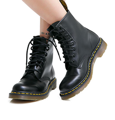 Woman martens boots