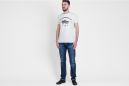 Оригинальные Мужские футболки Las Espadrillas 46531-F255    (белый)