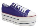 Купити Жіноча текстильна взуття Las Espadrillas 6408-24 (фіолетовий)