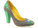 Купити Вечірні туфлі KHMARA 130694 унісекс (зелений/сірий)