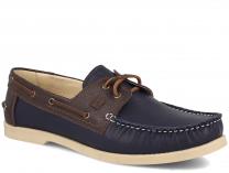 Men's loafers in dark blue Forester 5037-8945