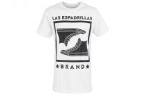 Чоловічі футболки Las Espadrillas 46530-F255 (білий)