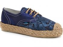 Womens sneakers Las Espadrillas 558203 (blue)