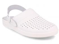 Кожаная докторская обувь Forester Sanitar 0404-13 White