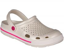 Women's slippers Coqui 6402 99 39 00 6413 Pearl/Fuchsia