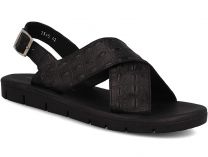 John Richardo men's sandals 2345-1 (black)