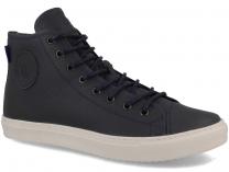 Mens leather shoes Forester Ergolight 132125-8913 unisex (Navy/blue)