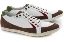 Subway 1833-303 shoes (brown/white)