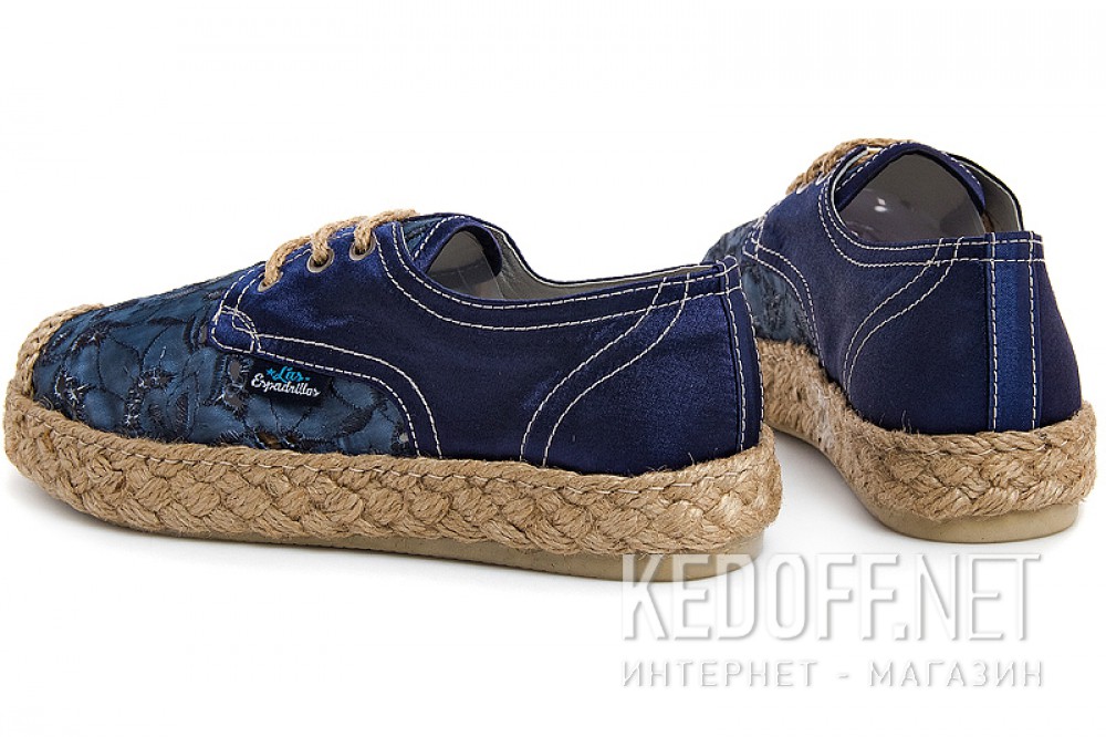 Womens sneakers Las Espadrillas 558203 (blue) купить Украина