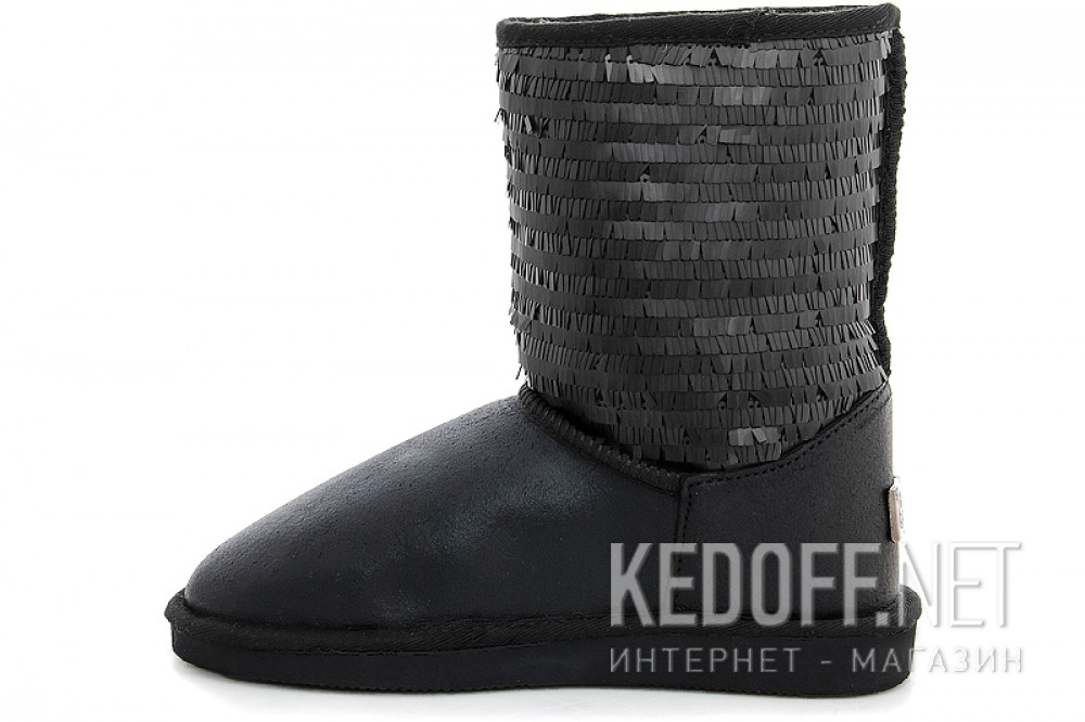 Womens ugg boots 101036-1002 Forester (black) купить Украина