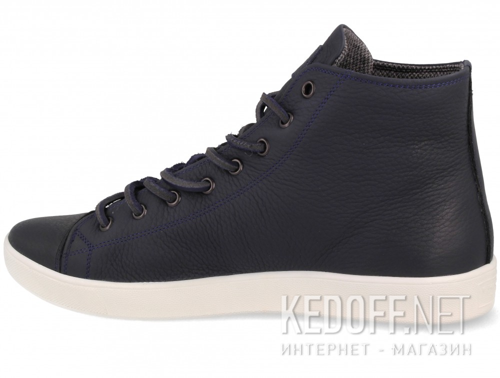 Mens leather shoes Forester Ergolight 132125-8913 unisex (Navy/blue) все размеры